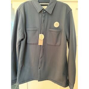 Nomad Insulated Shirt Jacket Sherpa Lined Men’s Blue Dress Craft & Flow